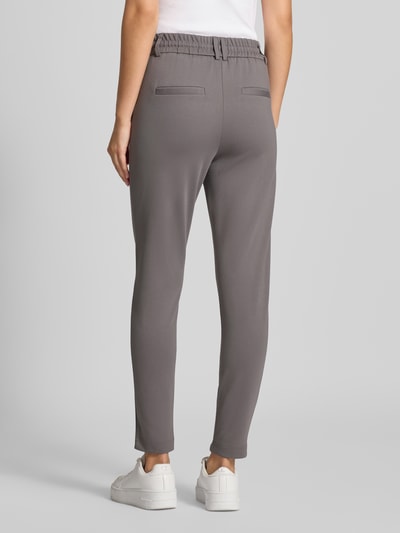 Only Regular fit trainingsbroek van viscosemix, model 'POPTRASH' Grafiet - 5