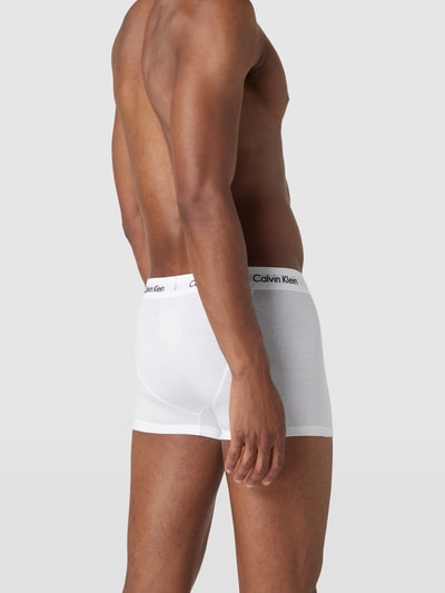 Calvin Klein Underwear Trunks im 3er-Pack - kurzes Bein Weiss 5