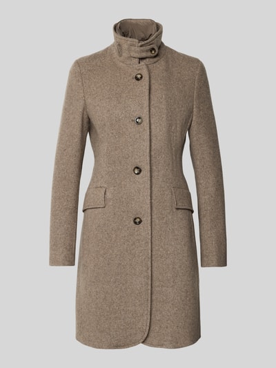 Cinque Mantel mit Stehkragen Modell 'Astrella' Taupe 2
