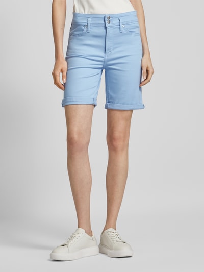 s.Oliver RED LABEL Regular Fit Jeansshorts mit Gürtelschlaufen Jeansblau 4