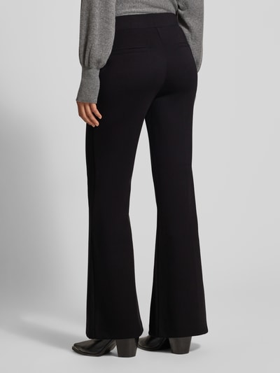 Christian Berg Woman Flared Cut Hose mit elastischem Bund Black 5