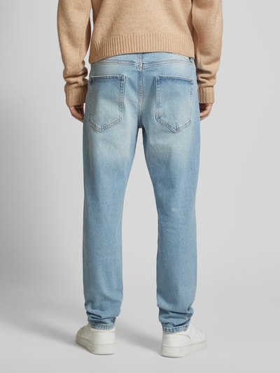 Only & Sons Tapered Fit Jeans im 5-Pocket-Design Modell 'YOKE' Jeansblau 5