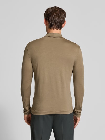 Drykorn Shirt met lange mouwen en col, model 'EMANUEL' Beige - 5