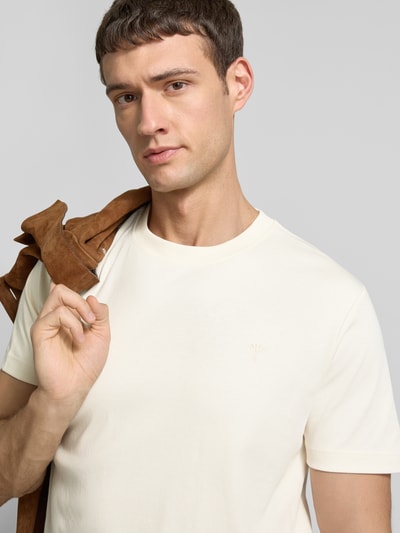 JOOP! Collection T-Shirt mit Rundhalsausschnitt und Stitching Offwhite 3