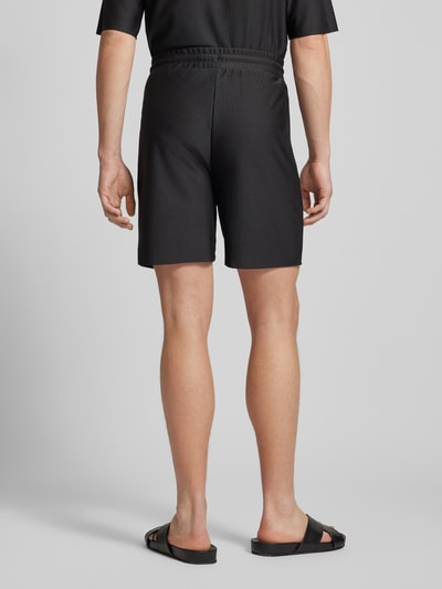 Only & Sons Regular Fit Sweatshorts mit Feinripp Modell 'DRUM LIFE' Black 5