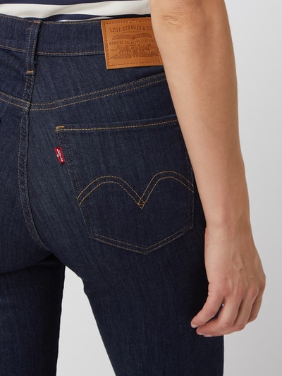 Levi's® Jeansy o kroju super skinny fit z dodatkiem lyocellu model ‘Mile’ — ‘Water<Less™’ Ciemnoniebieski 3