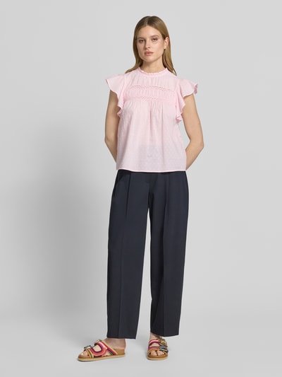 VERO MODA Regular Fit Blusentop aus reiner Baumwolle Modell 'TRINE' Rosa 1