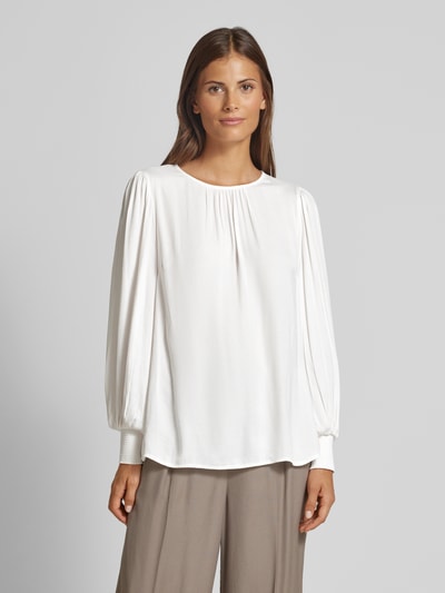 Betty Barclay Blouseshirt met ronde hals Offwhite - 4