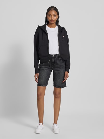 Only Regular Fit Jeansshorts mit weitem Bein Modell 'SONNY' Black 1