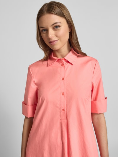 Christian Berg Woman Selection Knielanges Hemdblusenkleid mit 1/2-Arm Koralle 3