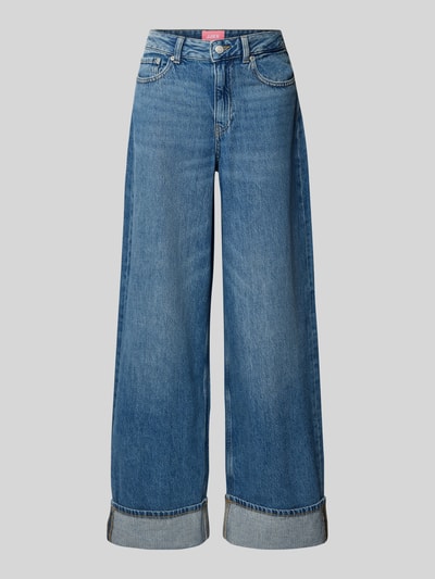 JJXX Jeansy z szeroką nogawką i 5 kieszeniami model ‘TOKYO’ Jeansowy niebieski 2