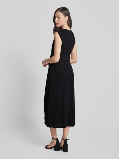 Esprit Sukienka midi w jednolitym kolorze Czarny 5