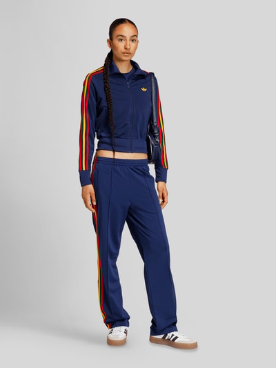 adidas Originals Regular Fit Trainingsjacke mit Label Stitching Dunkelblau 1
