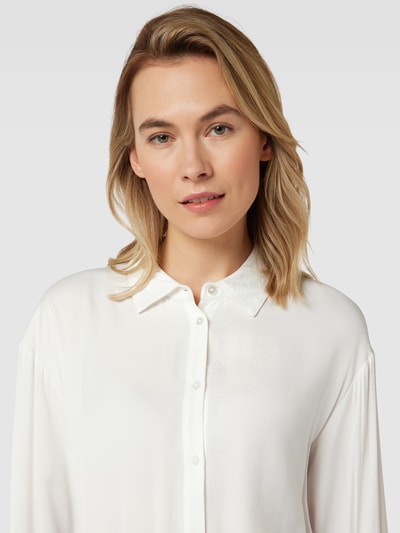 MSCH Copenhagen Overhemdblouse met knoopsluiting, model 'Sandelina' Offwhite - 3