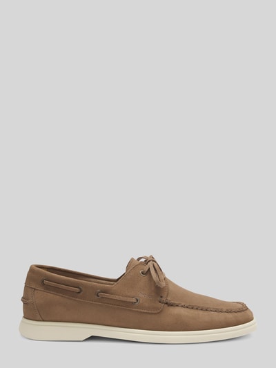 BOSS Bootsschoenen van suède Beige - 5