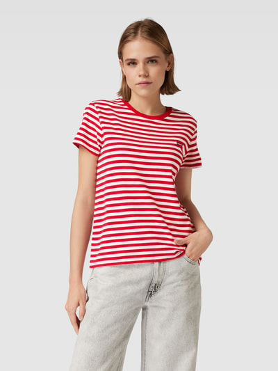 Levi's® T-shirt met labelpatch Rood - 4