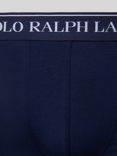 Polo Ralph Lauren Underwear Trunks mit elastischem Label-Bund im 5er-Pack Dunkelblau 2