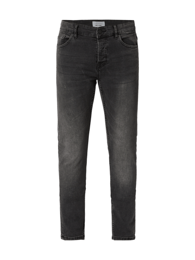 Only & Sons Stone-washed slim fit jeans Zwart - 2