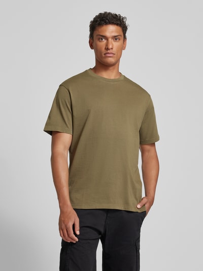 Mango T-Shirt mit Rundhalsausschnitt Modell 'SUGAR' Khaki 4