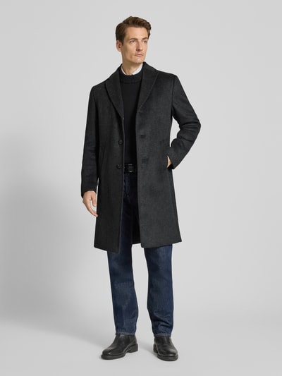 CG - Club of Gents Lange jas met steekzakken, model 'MANFRED' Zilver - 1