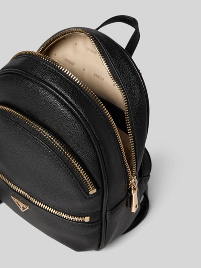 Guess Rucksack in Leder-Optik Modell 'Manhattan' Black 5