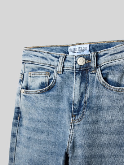 CARS JEANS Loose fit jeans met steekzakken, model 'YARA' Lichtblauw - 2