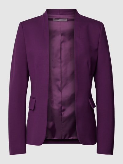 Jake*s Collection Blazer mit Pattentaschen Aubergine 2