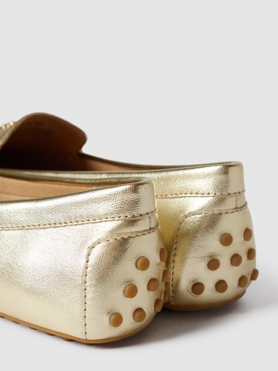 Lauren Ralph Lauren Penny loafers met labelapplicatie Goud gemêleerd - 3