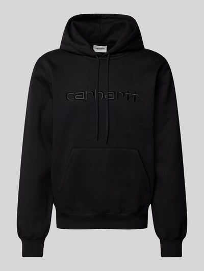 Carhartt Work In Progress Hoodie mit Label-Stitching Black 2