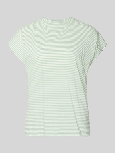 ARMEDANGELS Loose Fit T-Shirt aus reiner Bio-Baumwolle Modell 'STRIPE' Mint 2