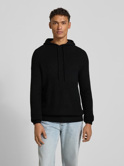 Antony Morato Strickpullover mit Kapuze Black 4