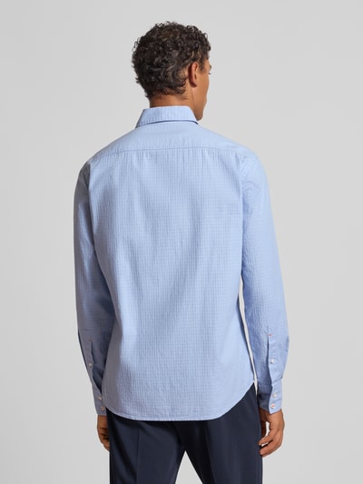 BOSS Orange Regular fit vrijetijdsoverhemd van katoenmix, model 'RELEGANT' Lichtblauw - 5