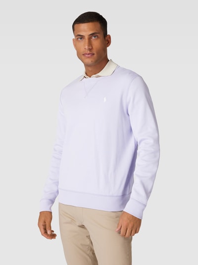 Polo Ralph Lauren Sweatshirt mit Rundhalsausschnitt Flieder 4