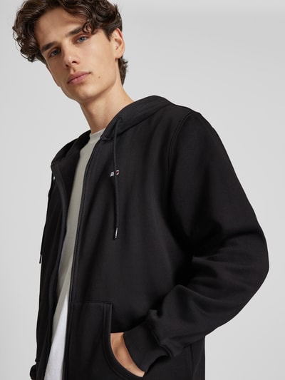 Tommy Jeans Regular Fit Sweatjacke mit Kapuze Black 3