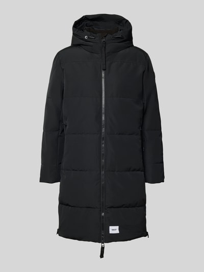 khujo Steppjacke mit Kapuze und Zweiwege-Reißverschluss Modell 'LEAR' Black 2
