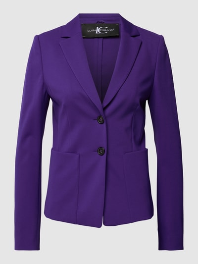 Luisa Cerano Blazer mit Eingrifftaschen Lila 2