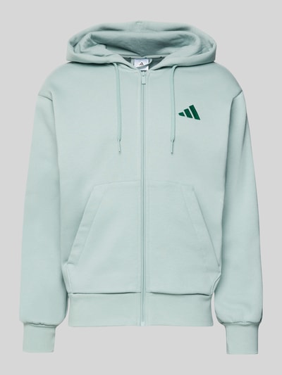 adidas Sportswear Regular Fit Sweatjacke mit Viskose-Anteil Mint 2