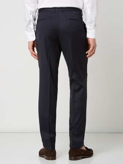 HUGO Pantalon van zuivere scheerwol, model 'Hartleys' Marineblauw - 5