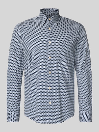 Marc O'Polo Koszula casualowa o kroju shaped z czystej bawełny Niebieski 2