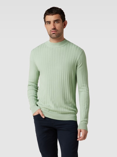 CINQUE Strickpullover mit Rundhalsausschnitt Modell 'Giano' Lind 4