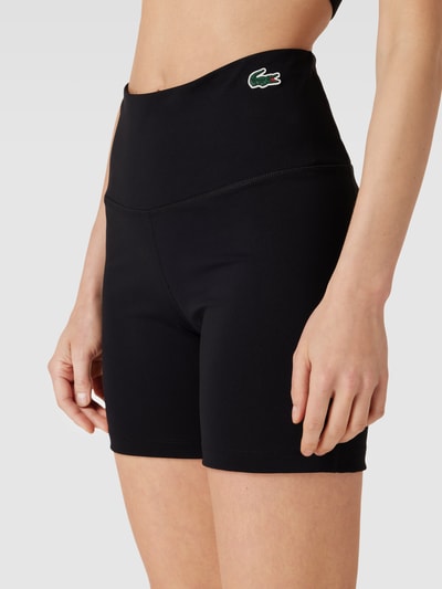 Lacoste Sport Shorts mit Label-Patch Black 3