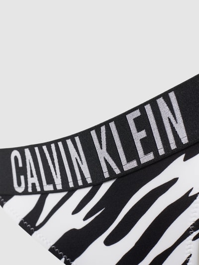 Calvin Klein Underwear Bikini-Hose mit Animal-Muster Modell 'INTENSE' Black 2
