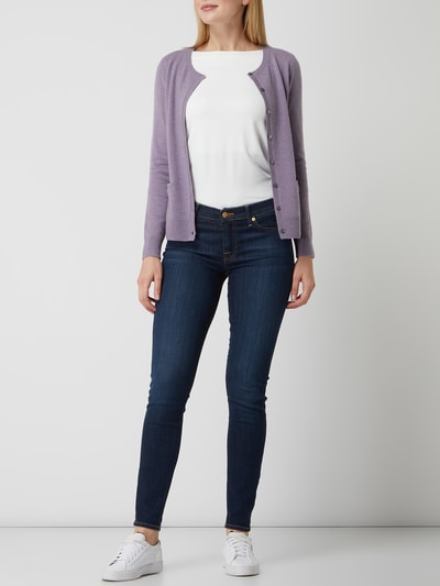 Christian Berg Woman Cardigan aus Kaschmir  Lavender Melange 1