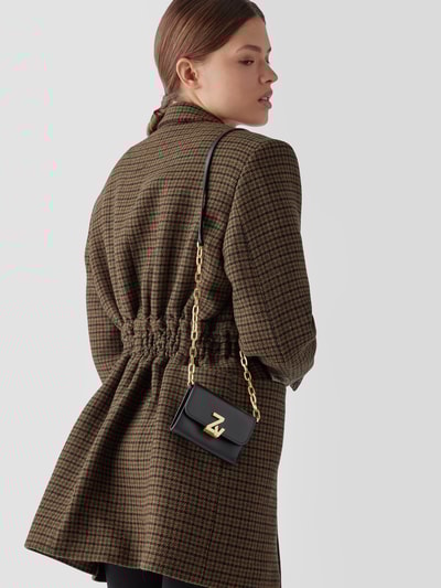 Zadig & Voltaire Micro Bag mit Label-Applikation Schwarz 1