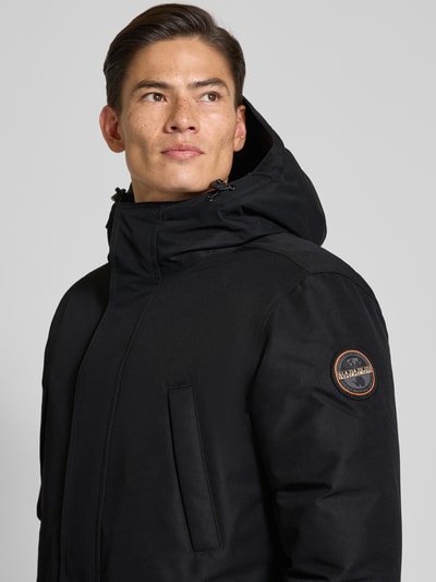 Napapijri Jacke mit Kapuze Modell 'CORNIER' Black 3