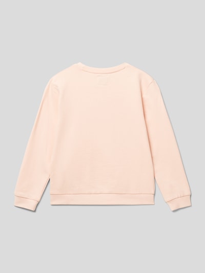 Guess Sweatshirt mit Label-Stitching Apricot 3