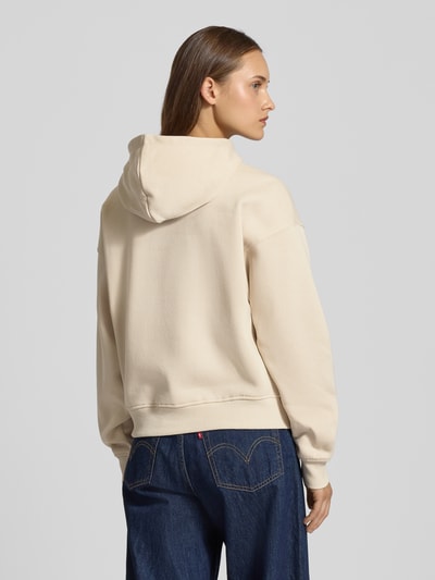 Only Regular fit hoodie met katoen, model 'BEST' Ecru - 5