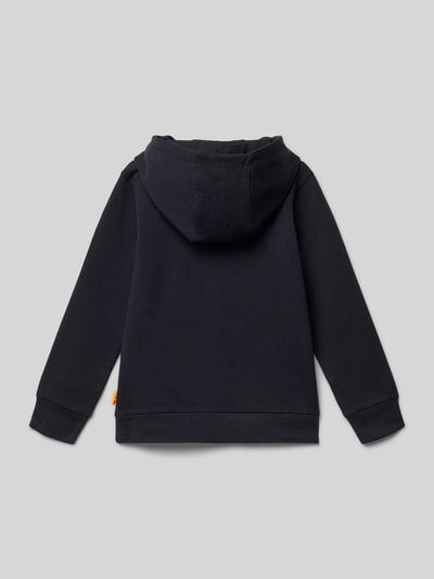 Steiff Hoodie van katoenmix Marineblauw - 3