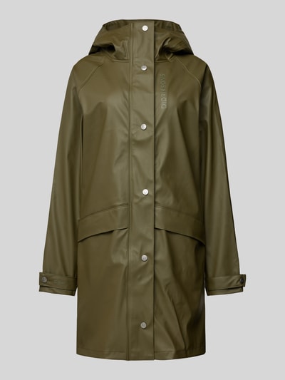 Didriksons Regenjas Galon® parka, model 'ELLY' Groen - 2