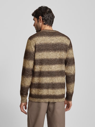 SELECTED HOMME Strickpullover mit gerippten Abschlüssen Modell 'RAI' Sand 5